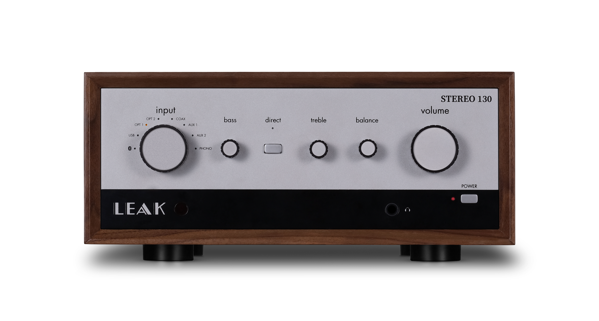 Stereo 130 Integrated Amplifier in Walnut – Leak Audio Stereo 130 Integrated Amplifier in Walnut – Leak Audio